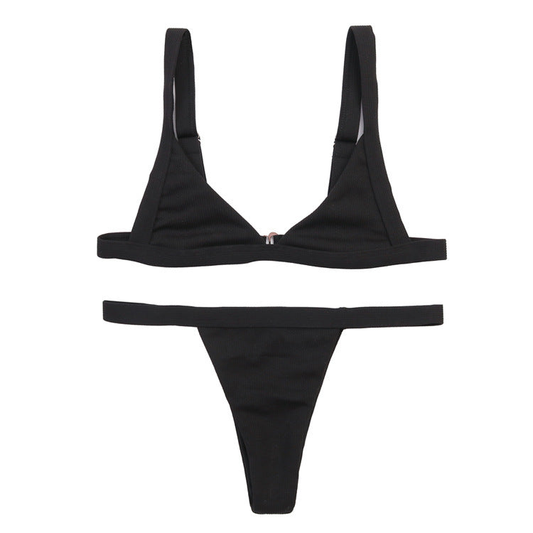 New European and American sexy three-point bikini