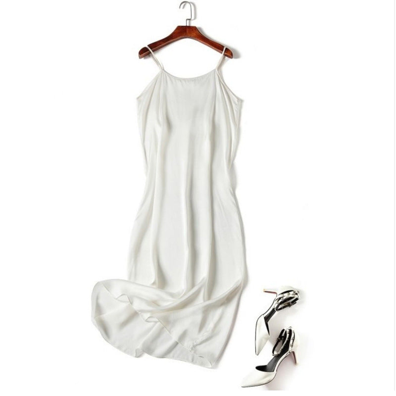 Counter Style Silk Suspender Skirt Pure Silk Nightdress