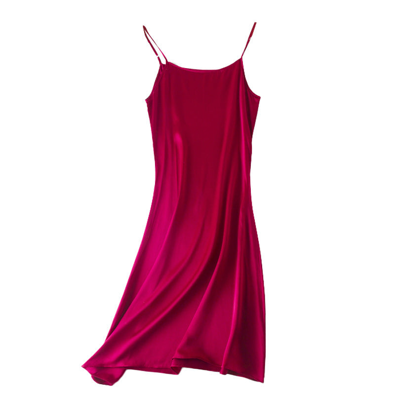 Counter Style Silk Suspender Skirt Pure Silk Nightdress