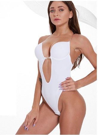 Summer Evenning Dress Body Shaper Backless Bra