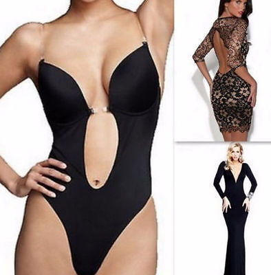 Summer Evenning Dress Body Shaper Backless Bra