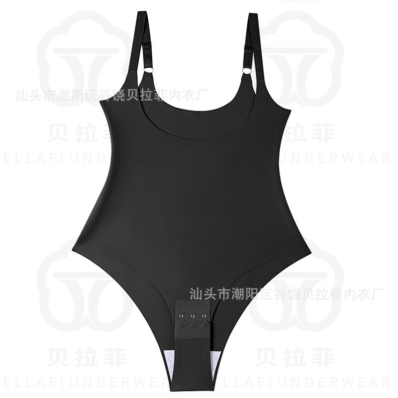 European And American Seamless Corset Women's Crotch Breasted Body Corset