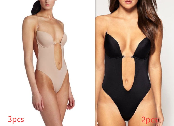 Summer Evenning Dress Body Shaper Backless Bra