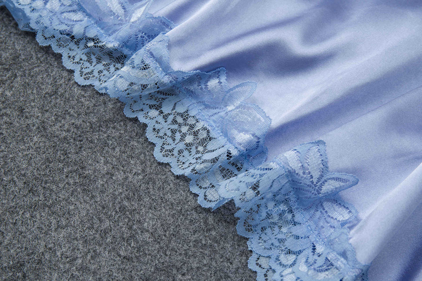 Women's Elastic Satin Nightdress Lingerie Home Pajamas Lingerie