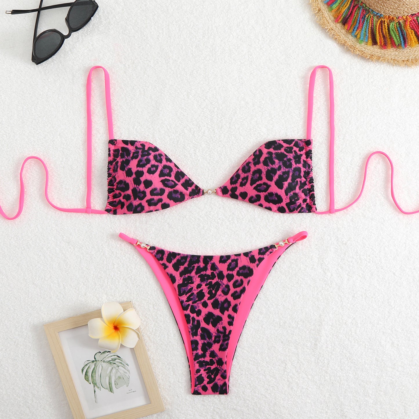 Fashion Bikini Three-point Tight Split Women