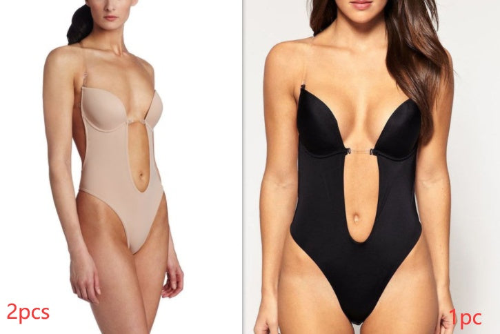 Summer Evenning Dress Body Shaper Backless Bra
