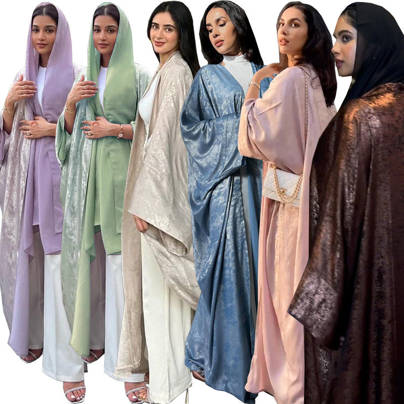 Women's Fashion Gilding Outerwear Cardigan Robe