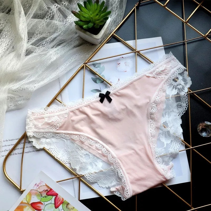 Ice Silk Lace Sexy Comfortable Panties