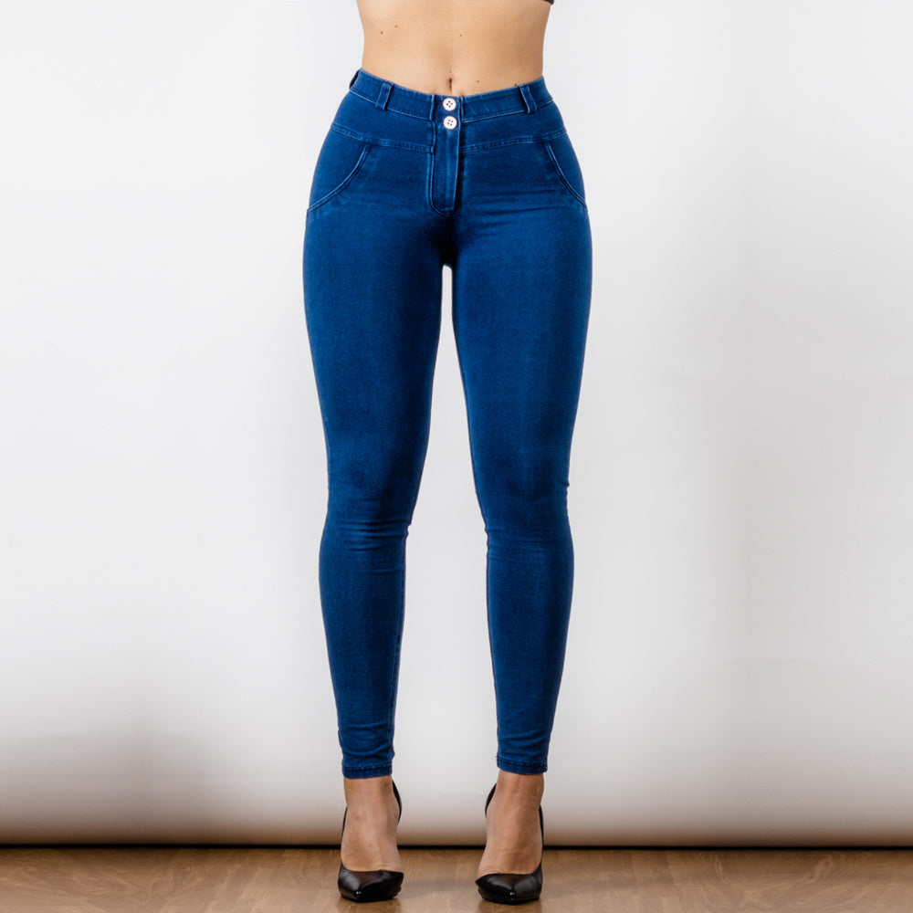 Shascullfites Melody Bum Lift Jeggings Push Up Pants Four Ways Stretchable Super Skinny Leggings