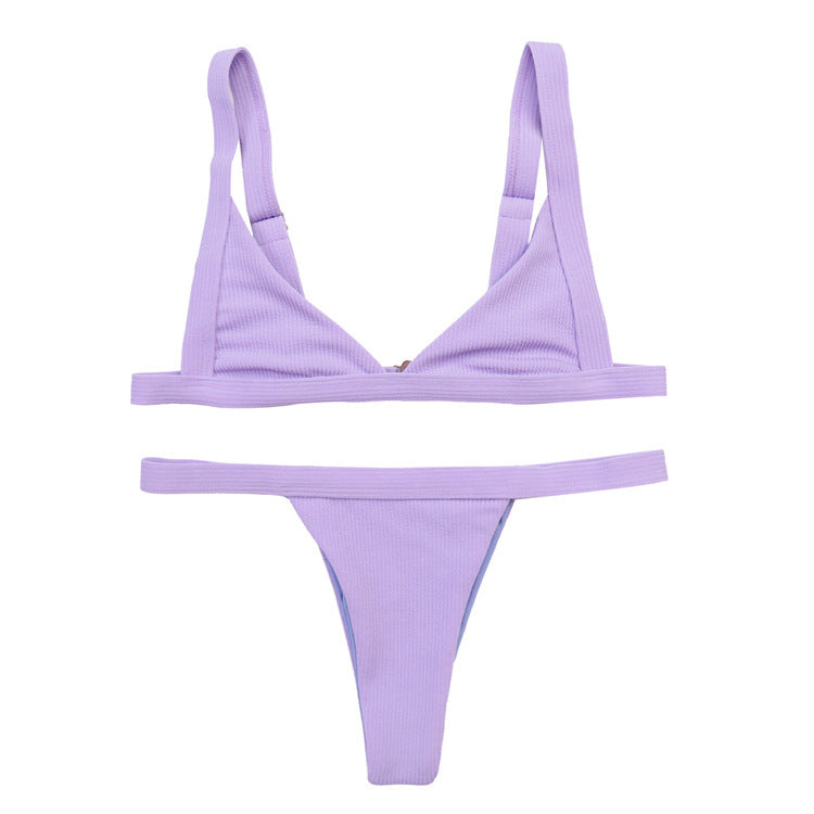 New European and American sexy three-point bikini