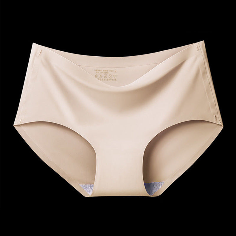 Seamless One Piece Ice Silk Panties