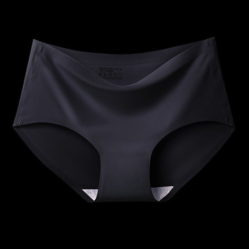 Seamless One Piece Ice Silk Panties