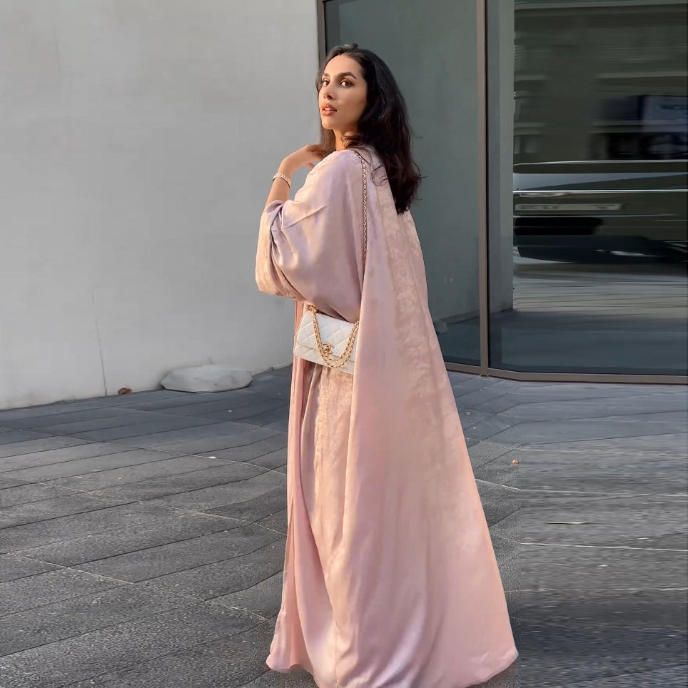 Women's Fashion Gilding Outerwear Cardigan Robe